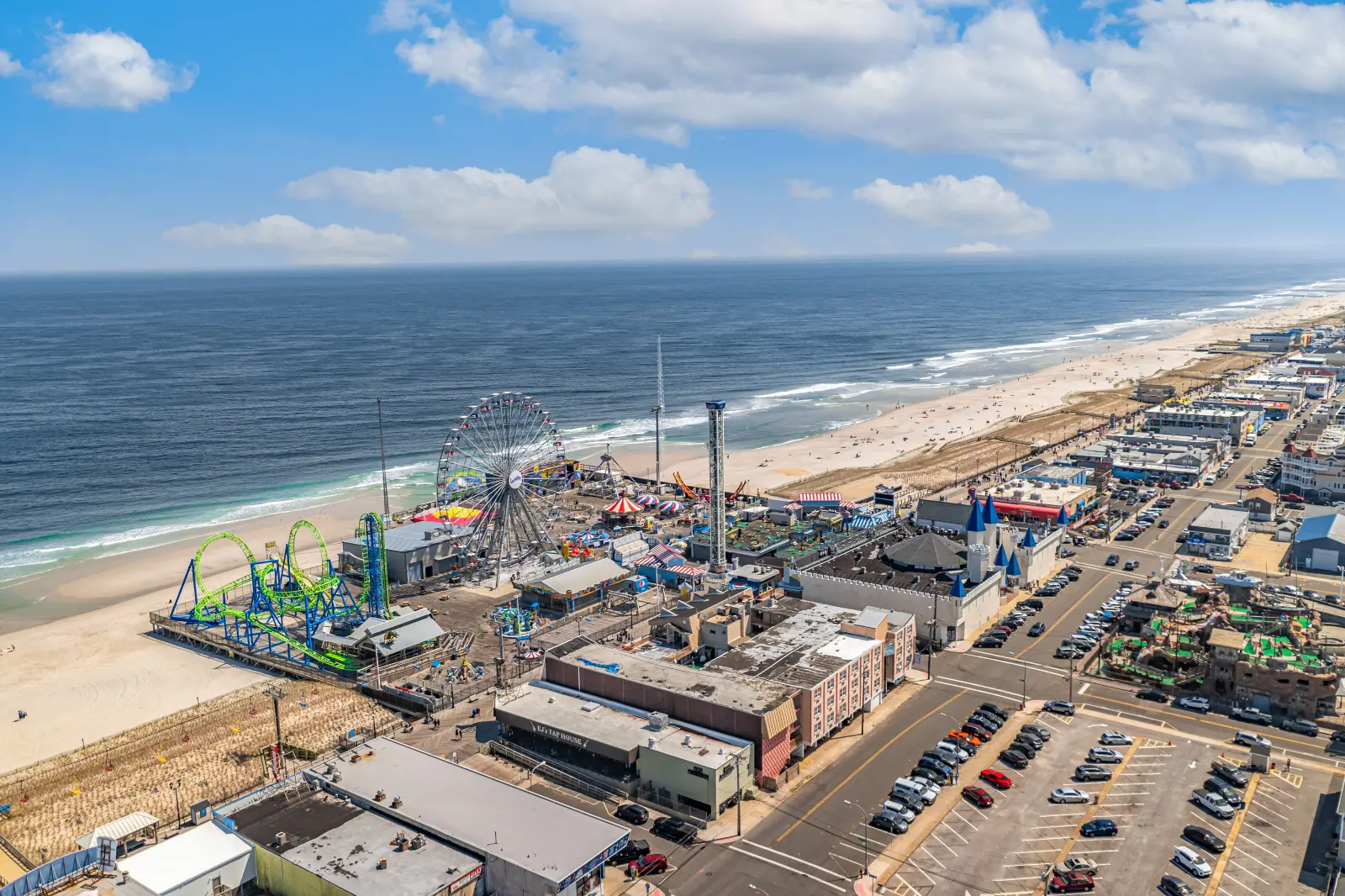 Seaside Heights NJ Boardwalk Beach
